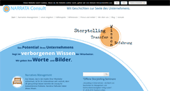 Desktop Screenshot of narrata.de